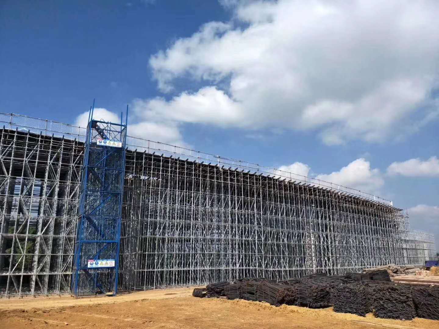 盤扣腳手架搭建周期短，經(jīng)濟(jì)效益好！